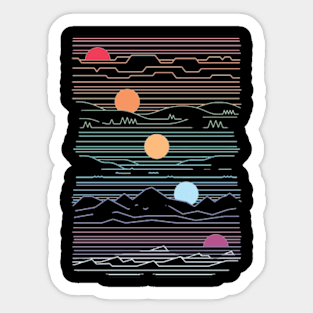 Solitude Sticker